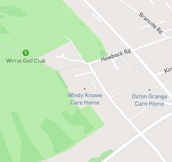 map for Windy Knowe Nursing Home