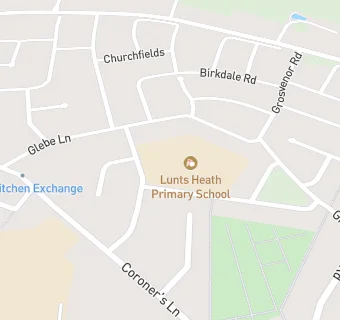 map for Lunts Heath Primary School