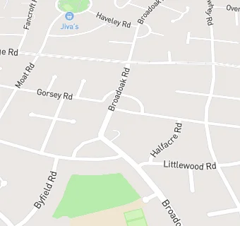 map for Brownley Green Methodist Church Food Bank