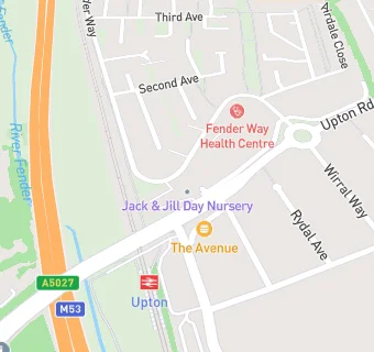 map for Jack & Jill Day Nursery