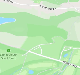 map for Linnet Clough Scout Camp