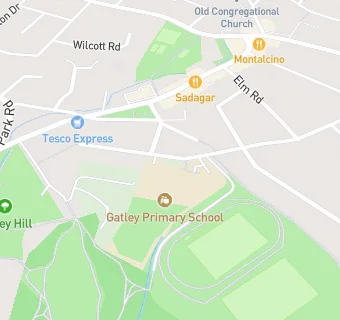 map for Gatley Primary School