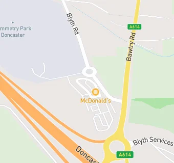 map for McDonald's Restaurant