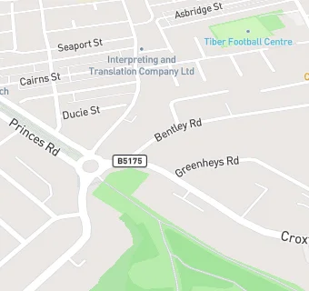 map for Croxteth Road Rehabilitation Service