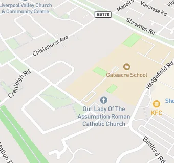 map for Our Lady of Assumption Infant School