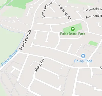 map for Bosden Moor Surgery