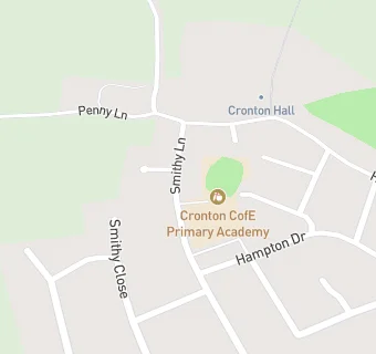 map for Cronton Church Of England Primary School