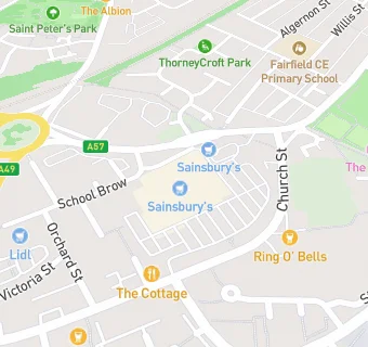 map for Sainsbury's