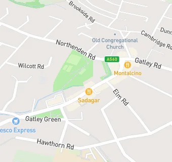 map for The Gatley Surgery