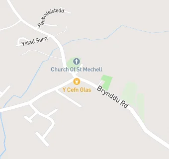 map for Cefn Glas Hotel