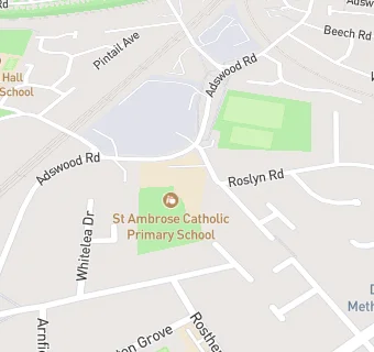 map for St Ambrose Catholic Primary School