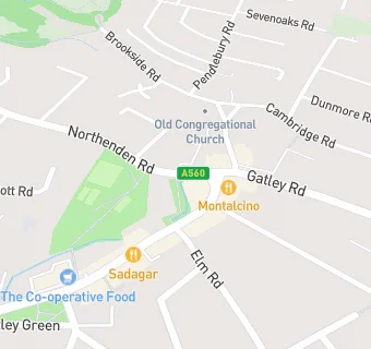 map for Gatley Tandoori Restaurant