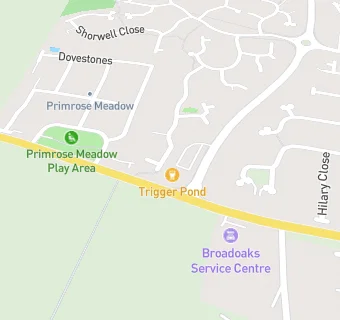 map for Trigger Pond