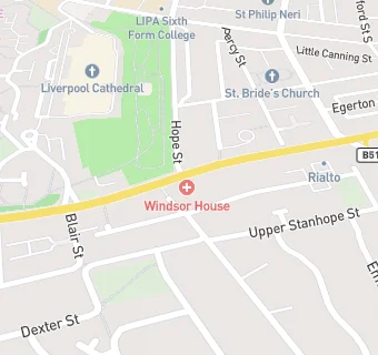 map for Windsor House