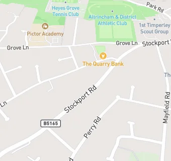 map for Timperley Village Dental Practice