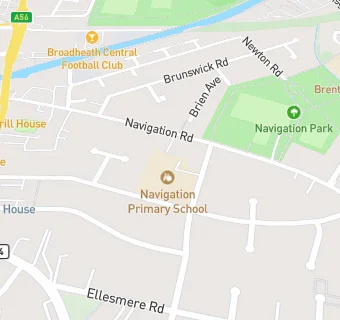 map for Navigation Primary School
