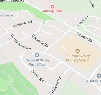 map for Craighurst County Infant School