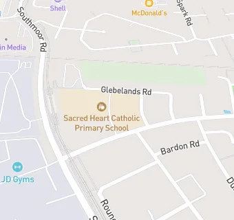 map for Sacred Heart Catholic Primary School