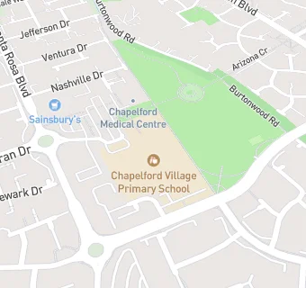 map for Chapelford Village Nursery & Link Club