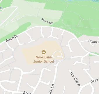 map for Nook Lane Junior School