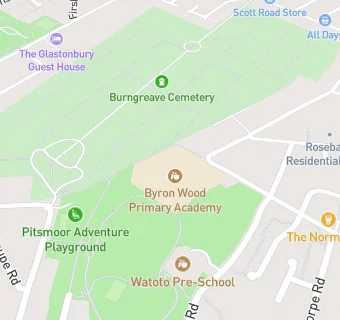 map for Byron Wood Academy