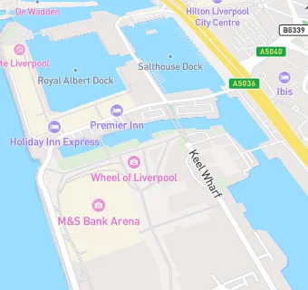 map for Pizza Express