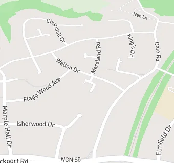 map for The Dale Primary School