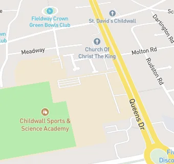 map for Childwall School - A Specialist Sports College