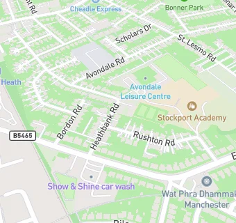 map for Stockport Academy