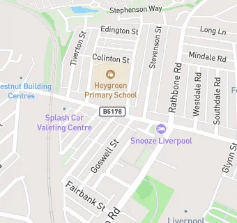 map for Mydentist, Picton Road, Liverpool