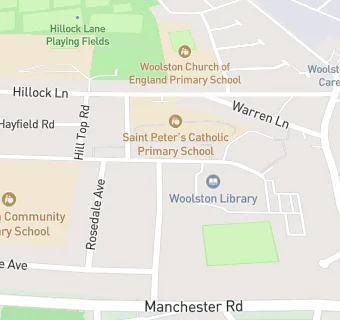 map for Woolston Surgery