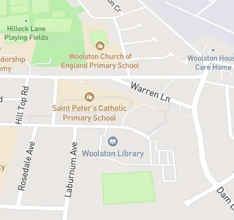 map for 27th Warrington East Scouts