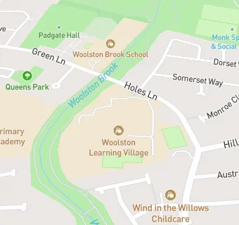 map for Woolston Community High School