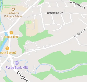 map for St Catherine's Preparatory School