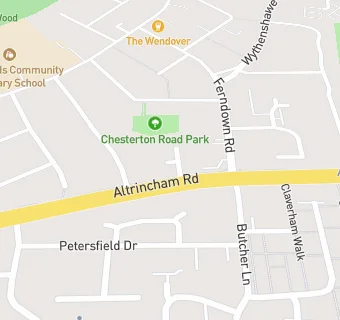 map for Brooklands Medical Practice