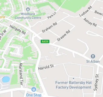 map for Little Moor Surgery