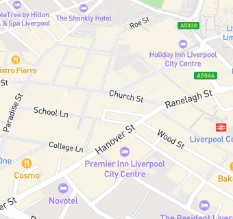 map for Present Company Drinks