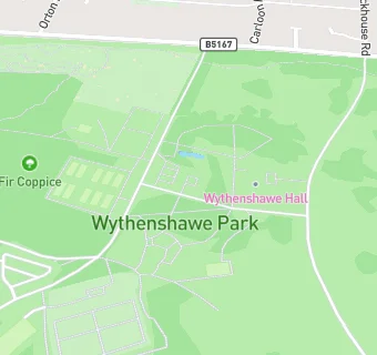 map for Wythenshawe Community Farm