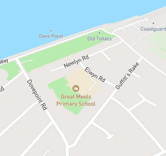 map for Great Meols Primary School