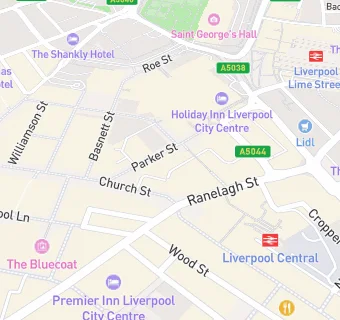 map for Flip Out Liverpool
