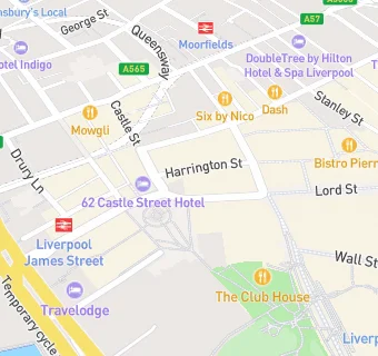 map for Pret A Manger