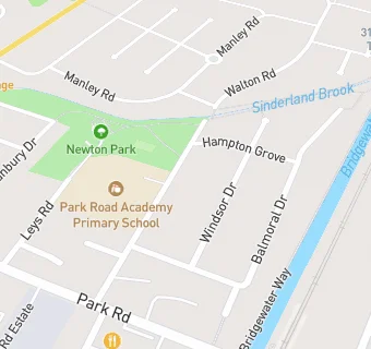 map for Park Road Academy School