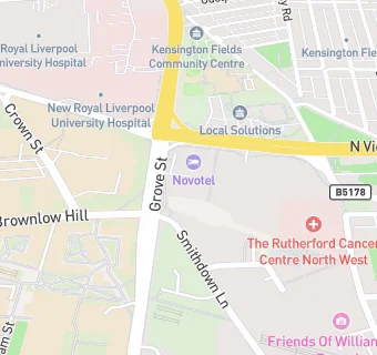 map for CH&CO Catering, Royal College of Physicians