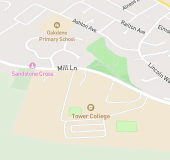 map for Tower College