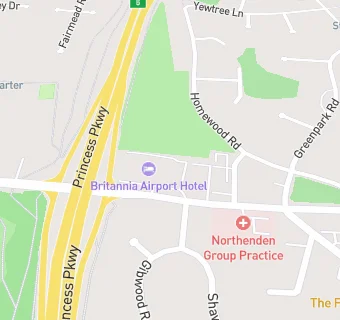 map for Britannia Airport Hotel