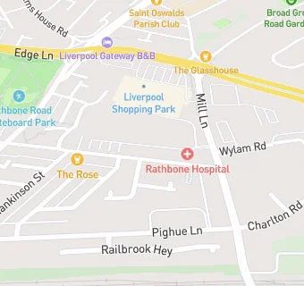 map for Rathbone Hospital