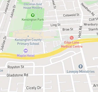 map for Kensington Park General Practice