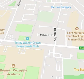 map for Tetley Walker Sports and Social Club