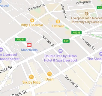 map for The Twins Flavour Liverpool