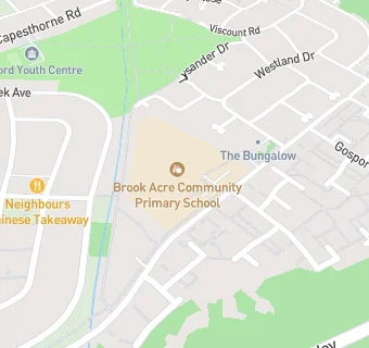 map for Brook Acre Community Primary School